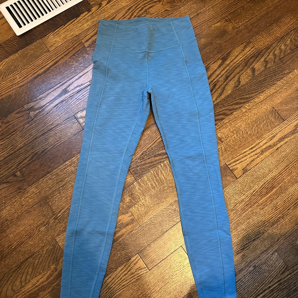 Blue Lululemon Leggings